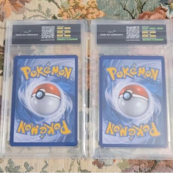 Pokemon Cards Mew & Jirachi. Degree Slab Collector Graded Mew #7 Jirachi #8 - Picture 2 of 2